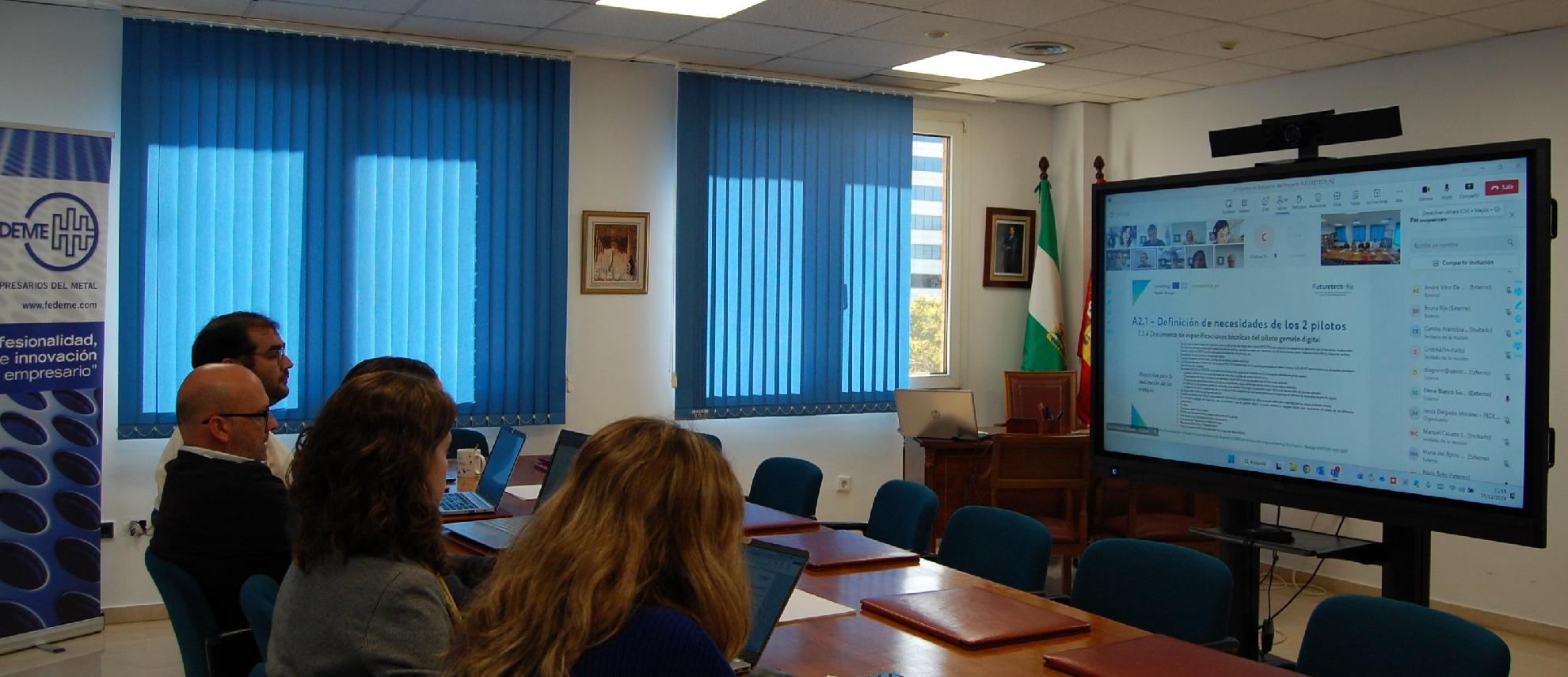 CELEBRADA LA 2ª REUNIÓN DEL COMITÉ DE EJECUCIÓN Y SEGUIMIENTO DE FUTURETECH_H2